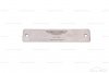 Aston Martin V8 Vantage Brushed steel trim kickplate name plate cover